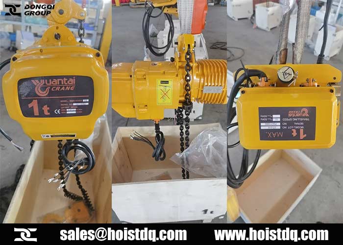 double speed 1 ton electric chain hoist for sale Spain