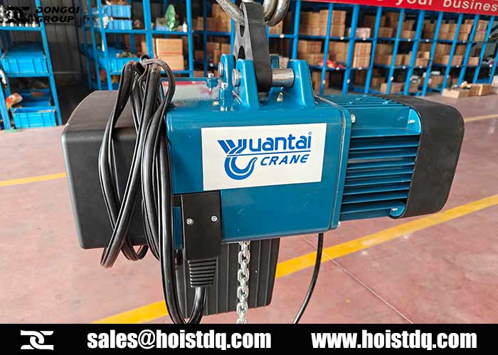 1 Ton European Electric Chain Hoist – Available Now in Russia