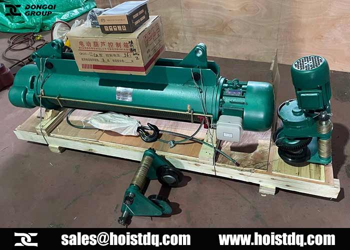 2 Ton Electric Hoist for Sale to Puerto Rico Steel Plant