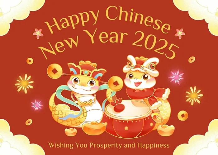 Notice for Chinese New Year Holiday 2025