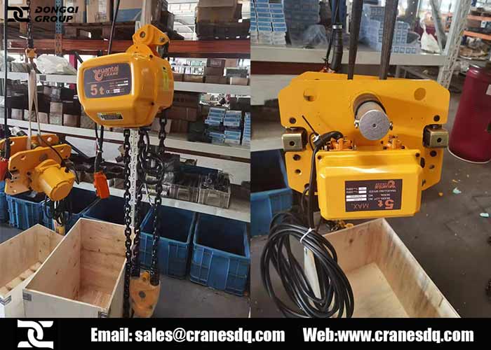 5 Ton Electric Chain Hoist for Automotive Industry in EL Salvador