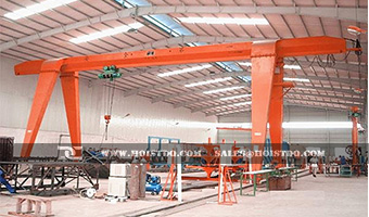 5 Ton A Leg Electric Hoist Gantry: Span Length: 12~30m, Loading Capacity: 3.2~20t, Lifting Height: 6~12m