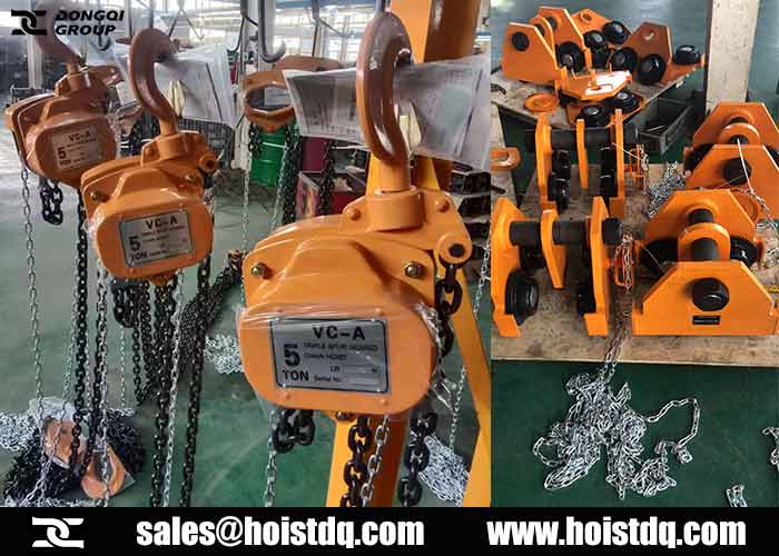 5 ton manual chain hoist for sale to Mauritius