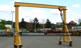 5 Ton Portable Cranes: Capacity:≤5t,Span Length: 3~6m,Lifting Height: 2.5~6m