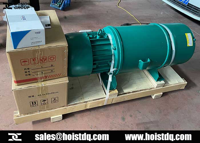 Fixed Type 5 Ton Wire Rope Hoist for Sale to Saudi Arabia