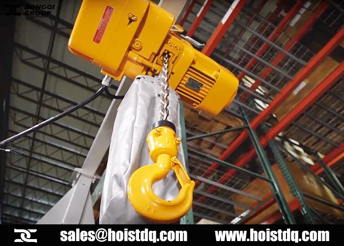 electric chain hoist safety