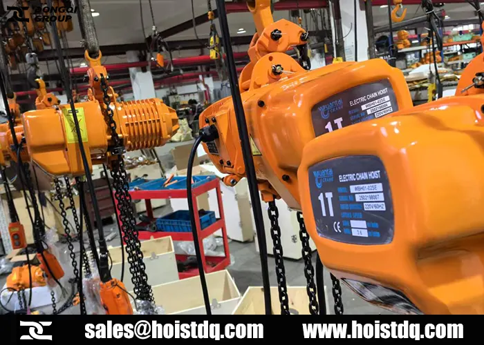 electric chain hoists for sale to mexico logistics