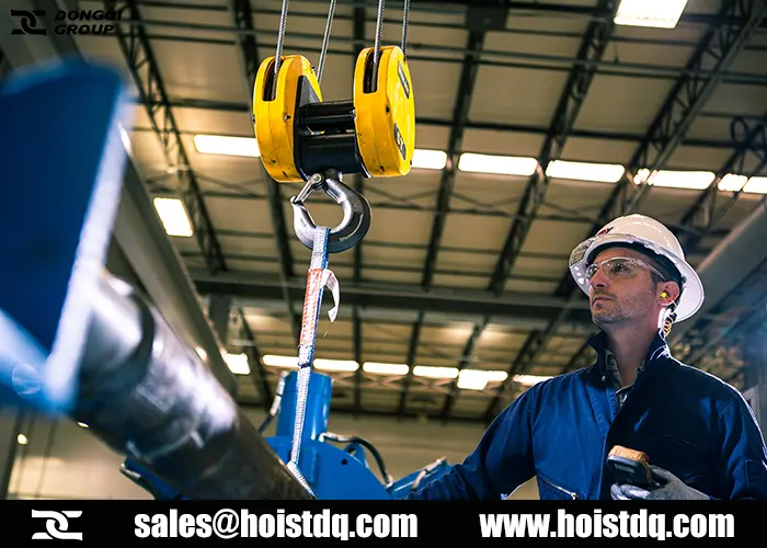 electric wire rope hoist safety