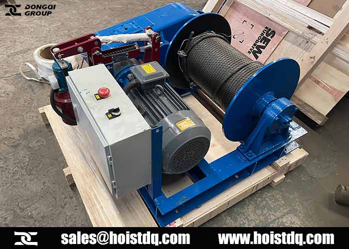 JM 2 ton electric winch for sale to Mexico